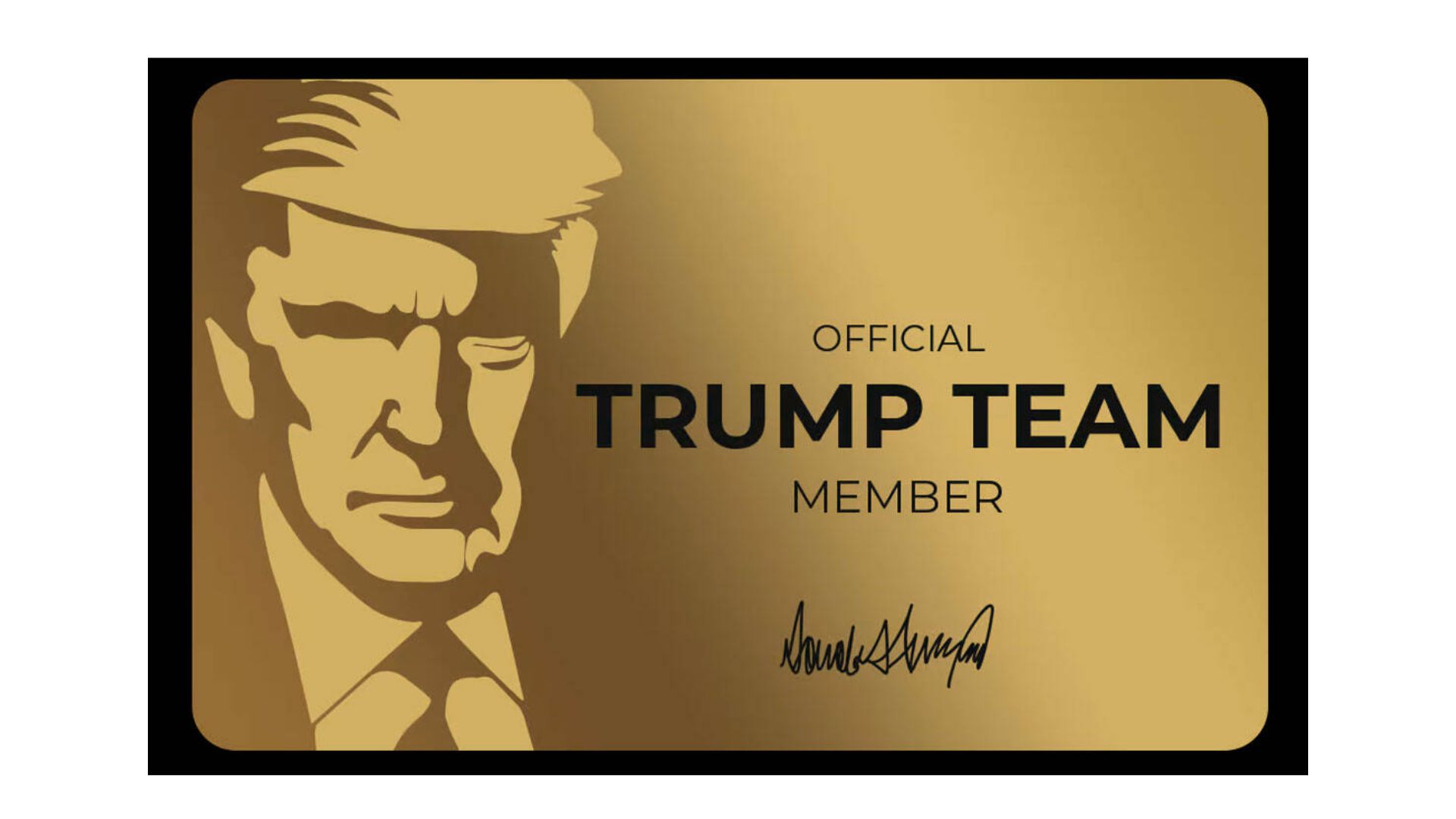 Trump team members Card